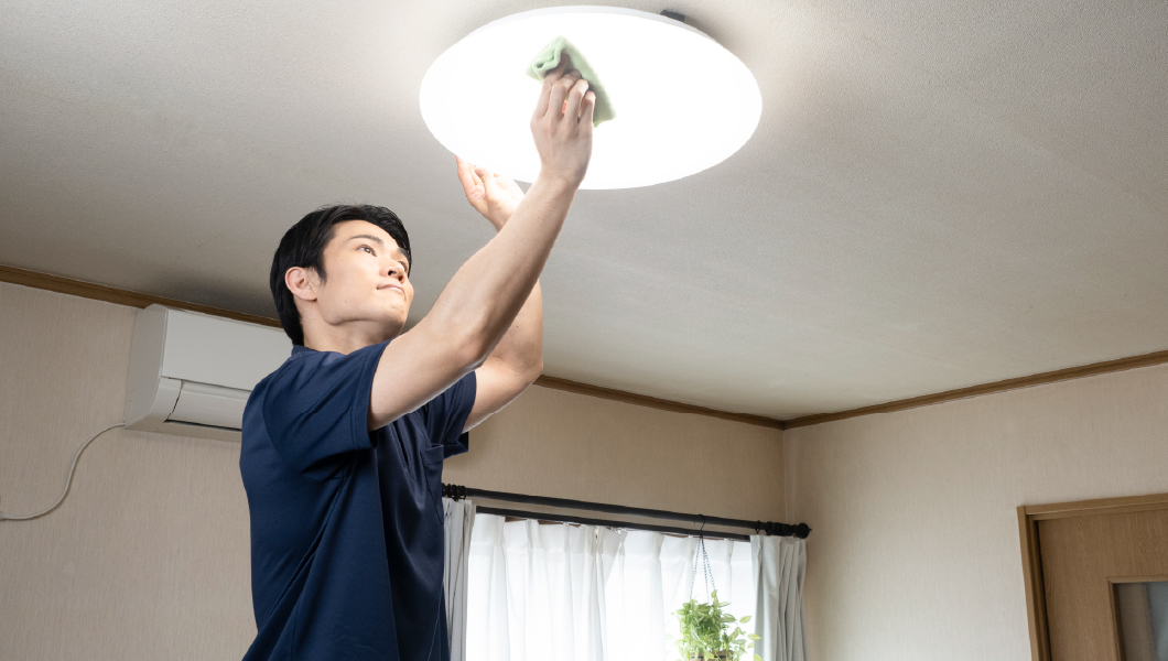 お部屋回りのお掃除